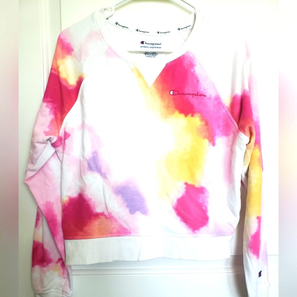 Champion Multicolor Tie-Dye Sweatshirt